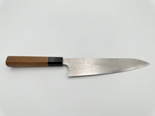 HATSUKOKORO GYUTO SILVER STEEL #3 DAMASCUS 210MM (8.3") - OCTAGON