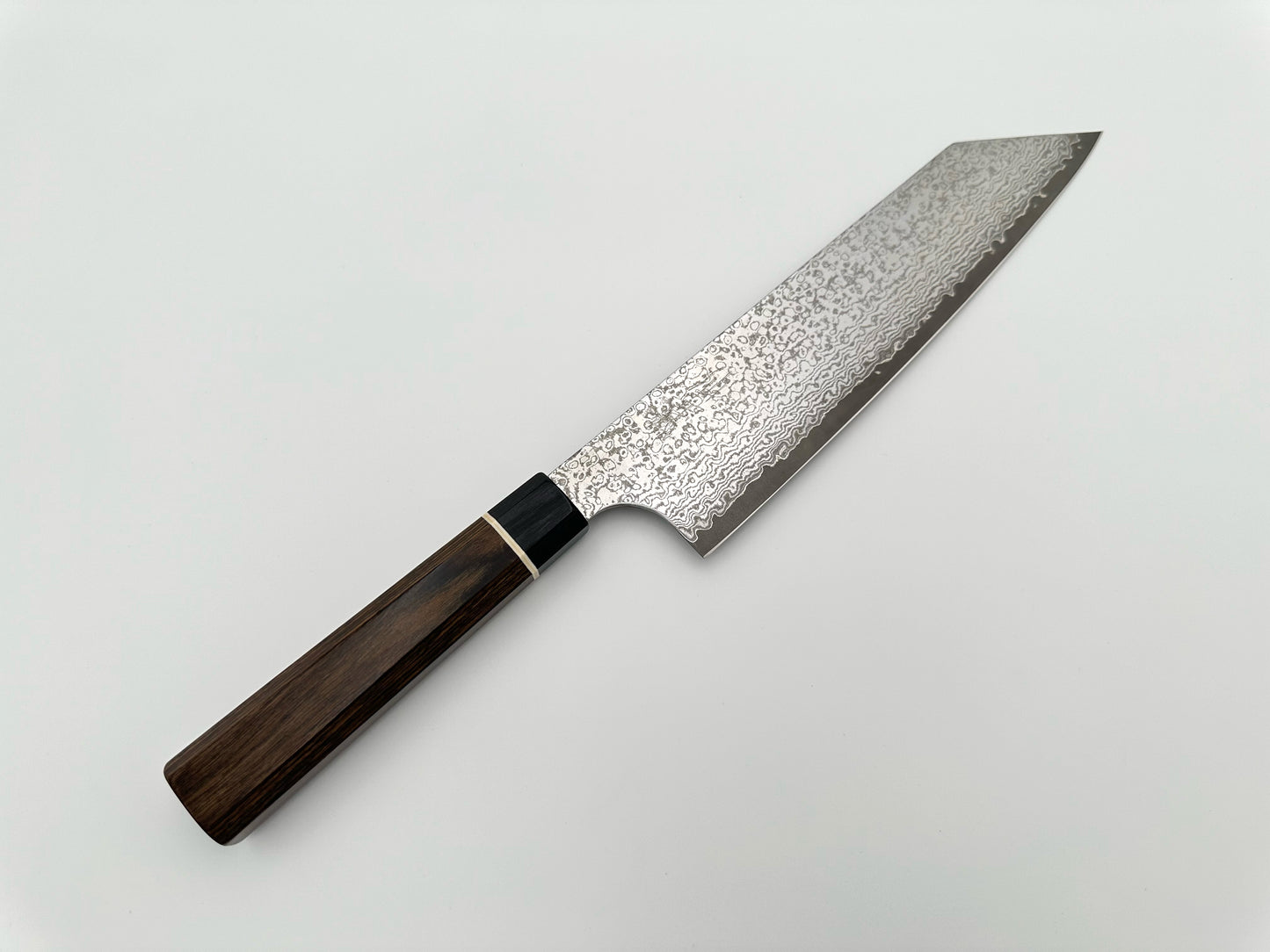 SUNCRAFT BUNKA BLACK VG-10 DAMASCUS 200MM (7.9") - OCTAGON